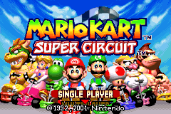 马里奥赛车超级巡回赛 Mario Kart - Super Circuit(EU)(Nintendo)(32Mb)